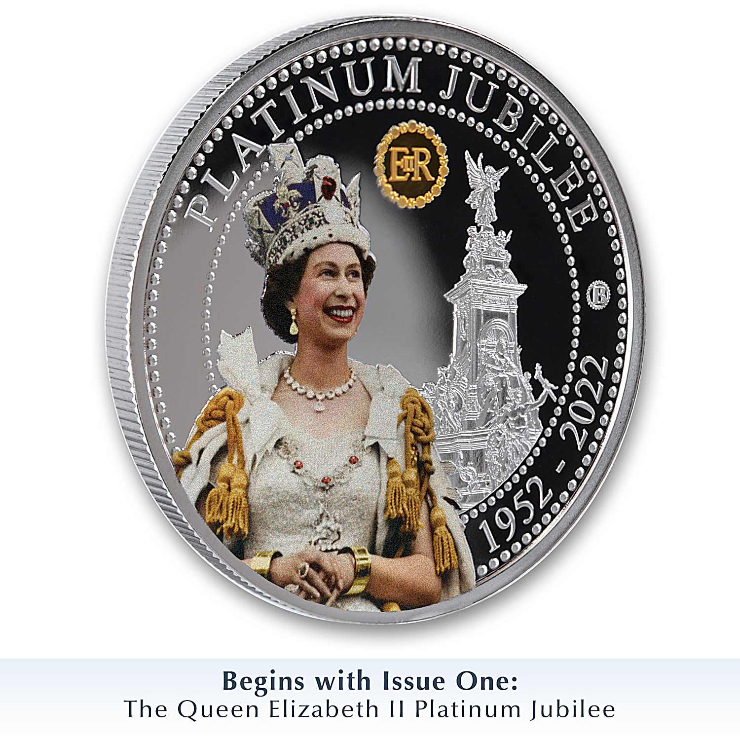 The Queen Elizabeth II 99.9% Platinum-Plated Jubilee Proof