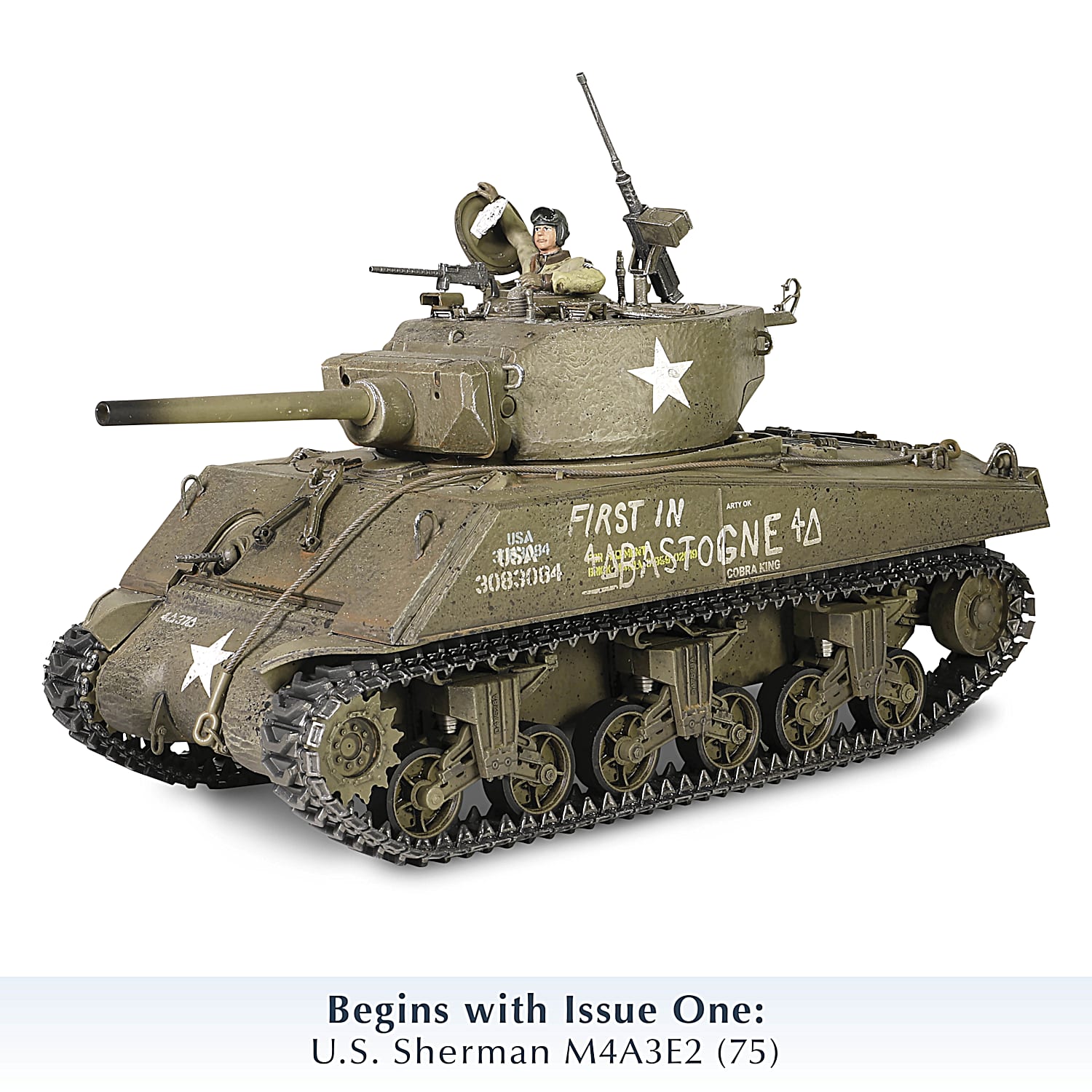 No135 1/32 SHERMAN TANK WWⅡ U.S. TANK 1:32-Scale Diecast Tank Collection Featuring Different Designs Of