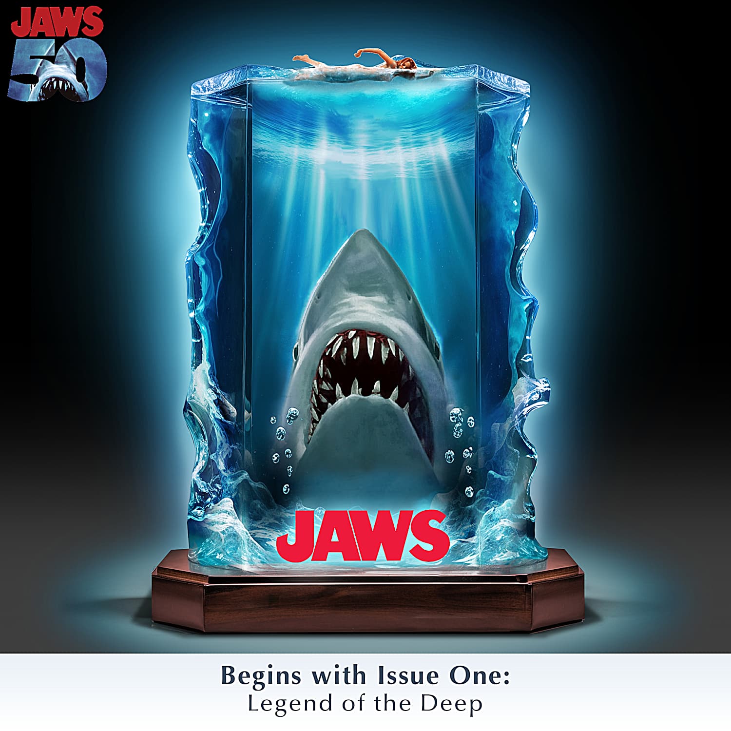 JAWS Illuminated Crystalline Sculpture Collection Inspired By The