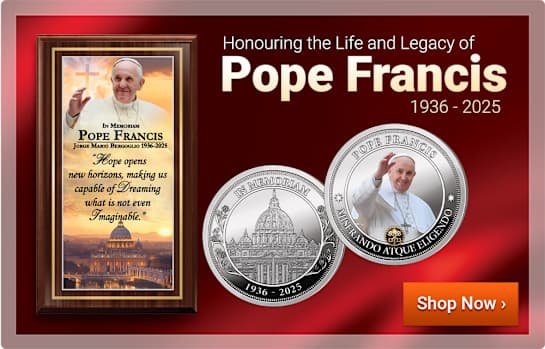 Honouring the Life and Legacy of Pope Francis: 1936 - 2025 - Shop Now