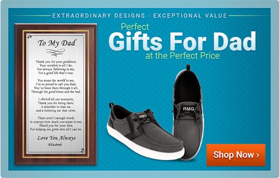 Extraordinary Designs - Exceptional Value: Perfect Gifts for Dad at the Perfect Price - Shop Now