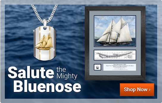 Salute the Mighty Bluenose - Shop Now