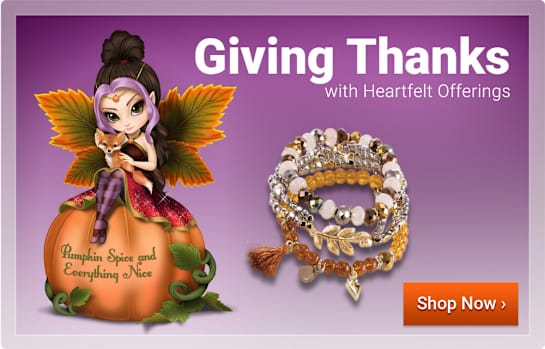 Giving Thanks with Heartfelt Offerings - Shop Now