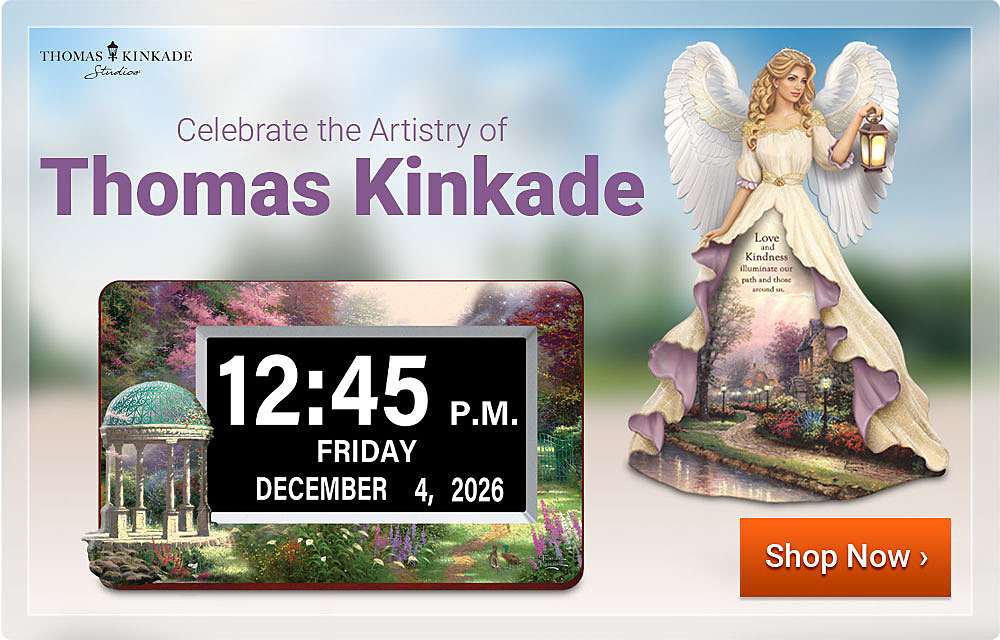 Celebrate the Artistry of Thomas Kinkade - Shop Now