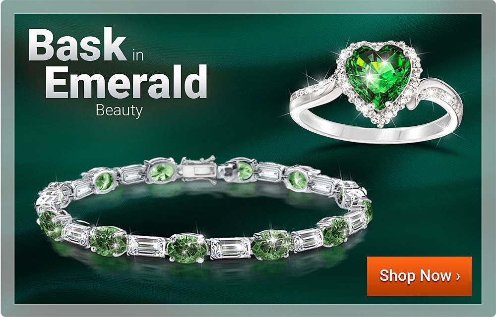 Bask in Emerald Beauty - Shop Now