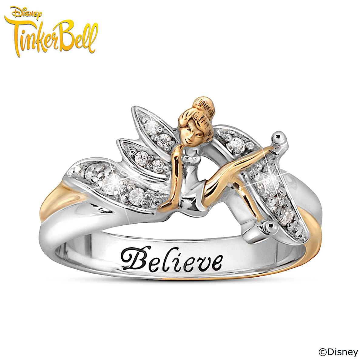 Tinkerbell sale engagement ring