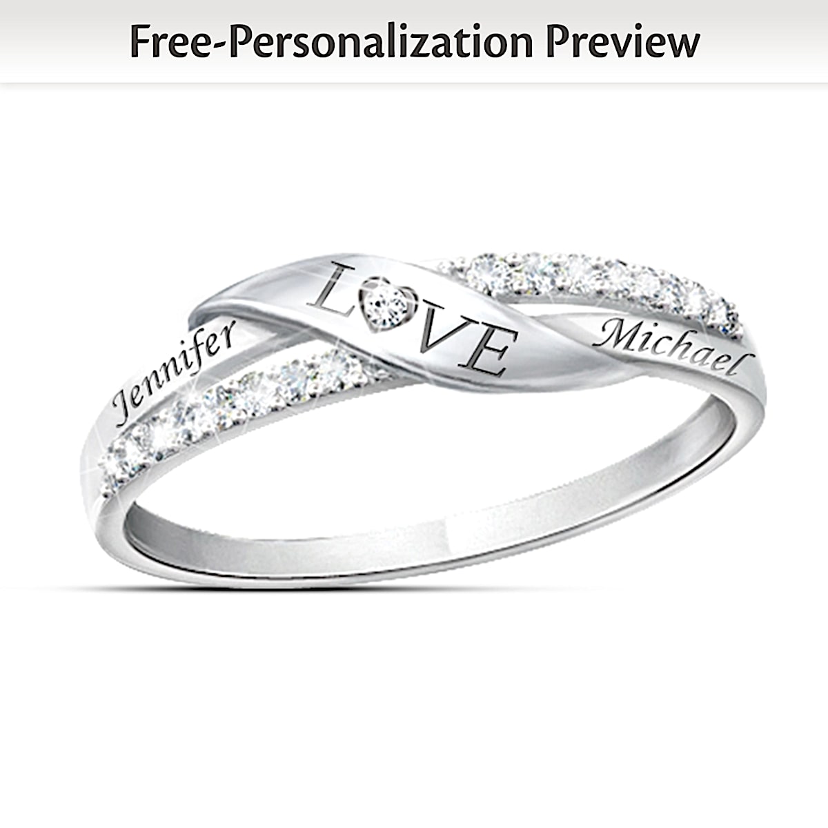 Black engraved rings shop