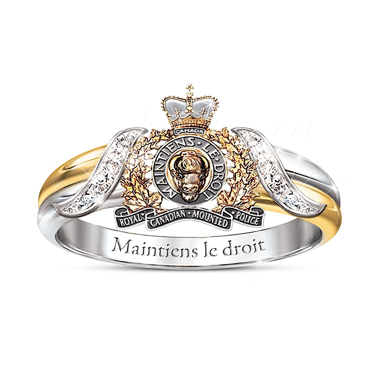 RCMP Womens Embrace Diamond Ring