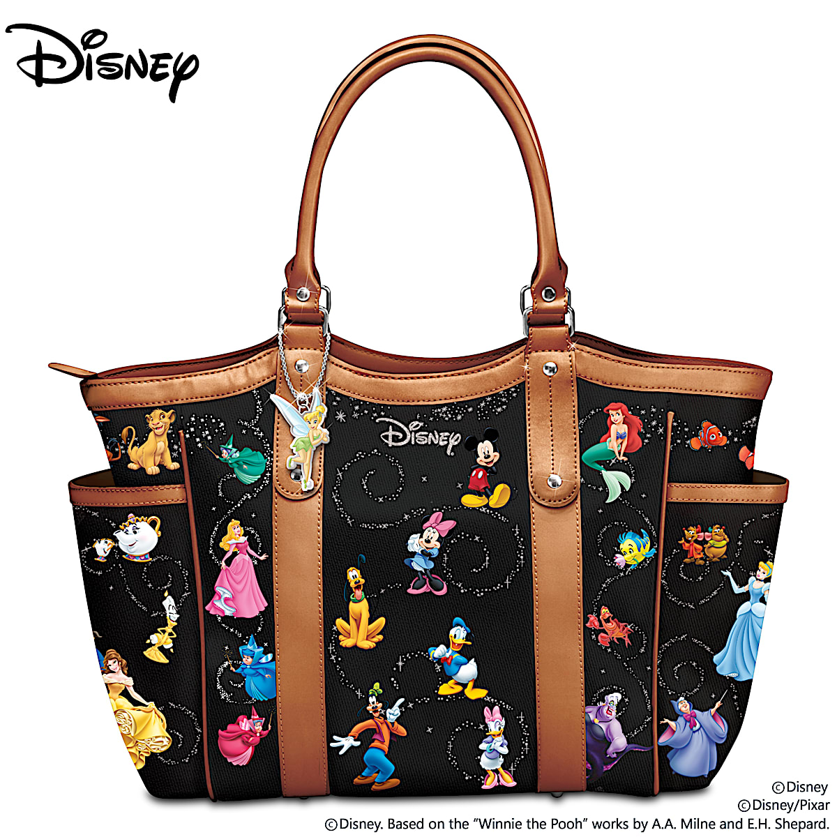 Designer carry shop on tote