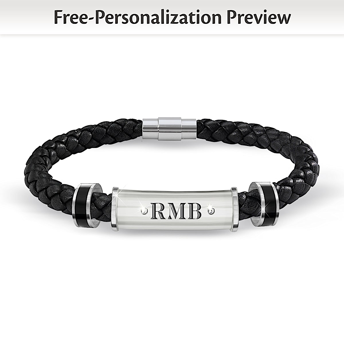 Personalised hot sale diamond bracelet