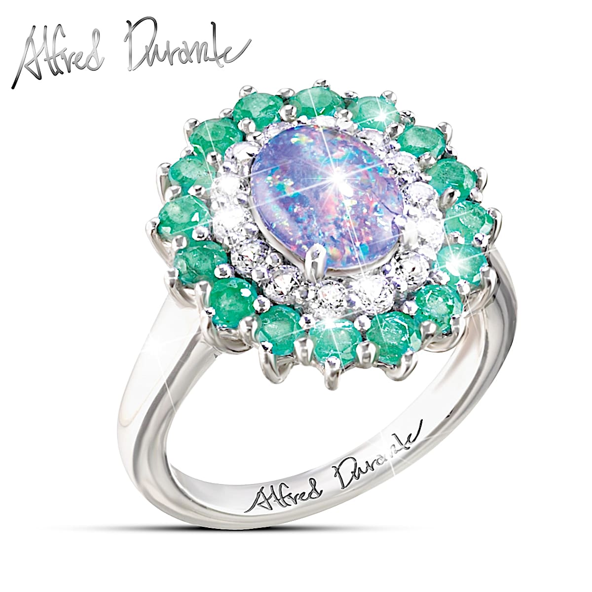 Bradford exchange opal best sale ring