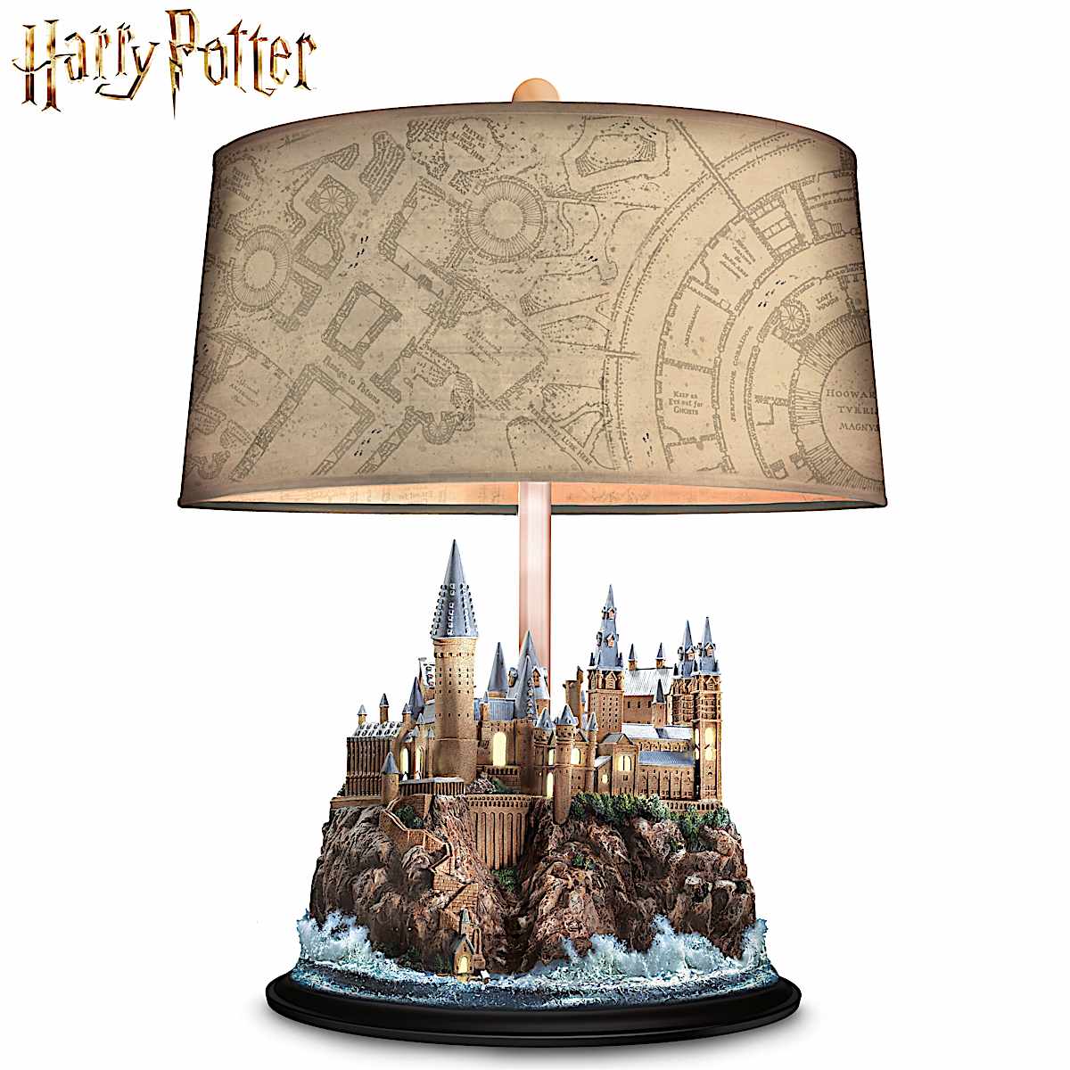 ハリーポッター ランプ HARRY POTTER Lamp With Illuminating HOGWARTS Castle