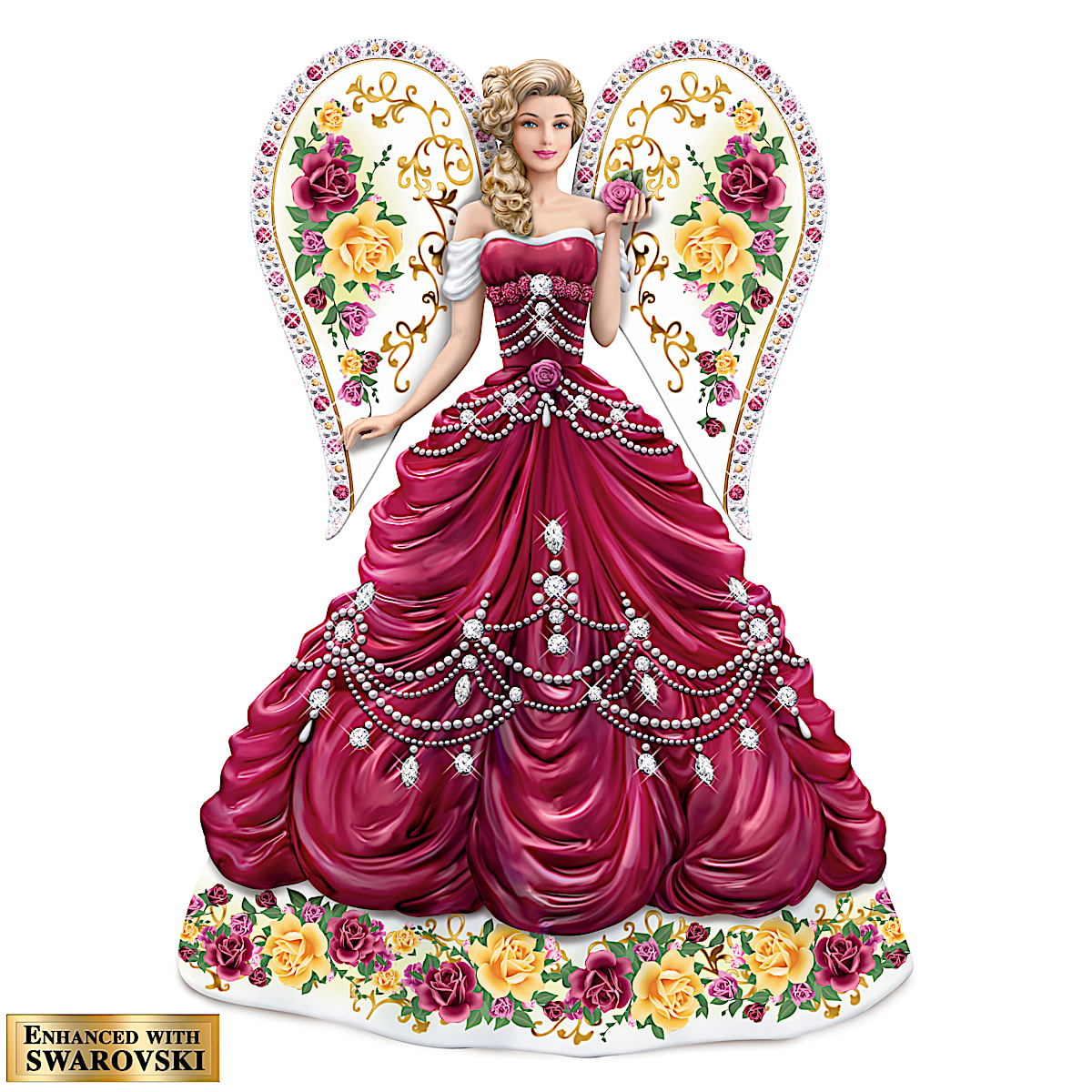 Angel Champagne Demi Sec Rosé with Gift Box – Lux Afrique