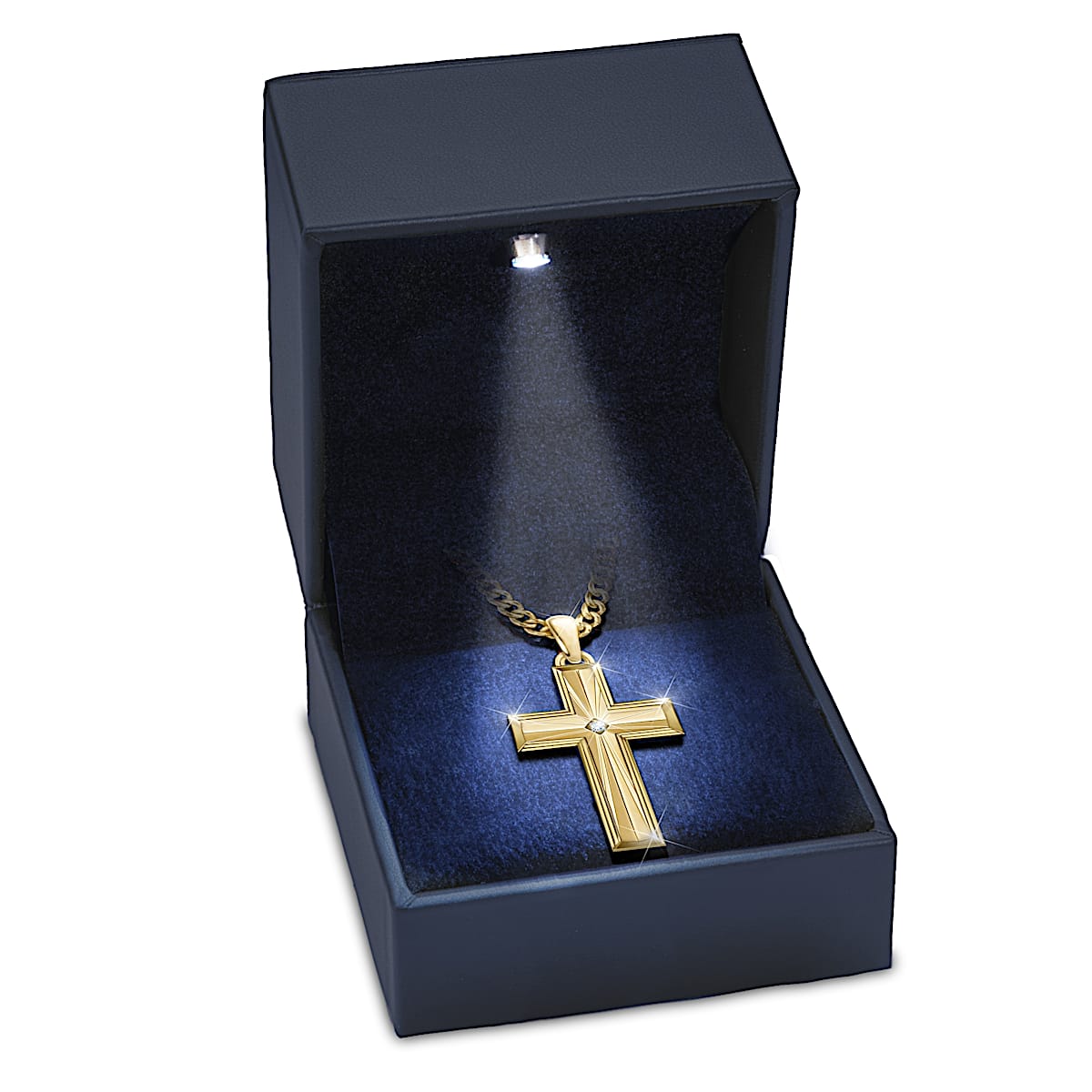 Mens gold cross pendant canada new arrivals