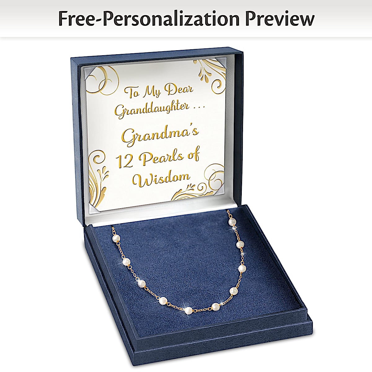 Pearls of wisdom necklace on sale