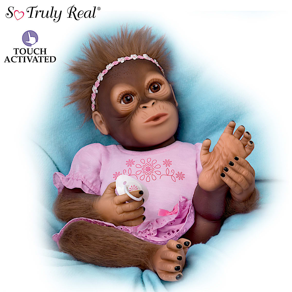 Baby monkey dolls store that look real