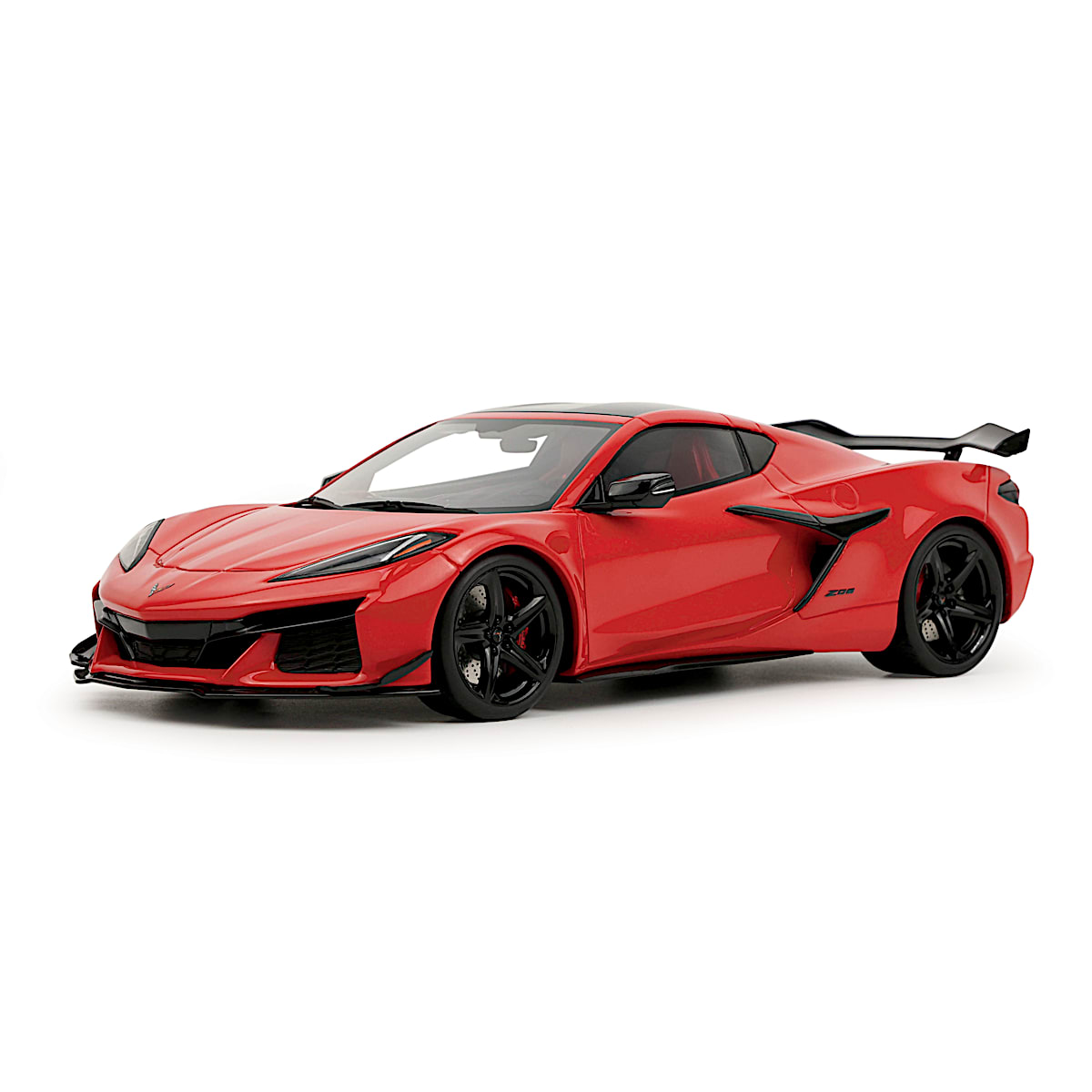 お気に入りの 2023 1:18-Scale Chevrolet A With Sculpture Z06 Corvette ミニカー