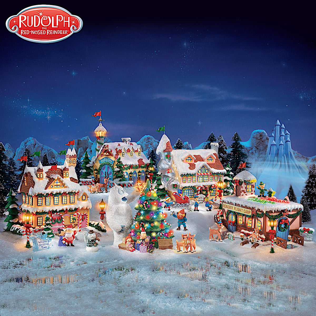 Chrismas village top