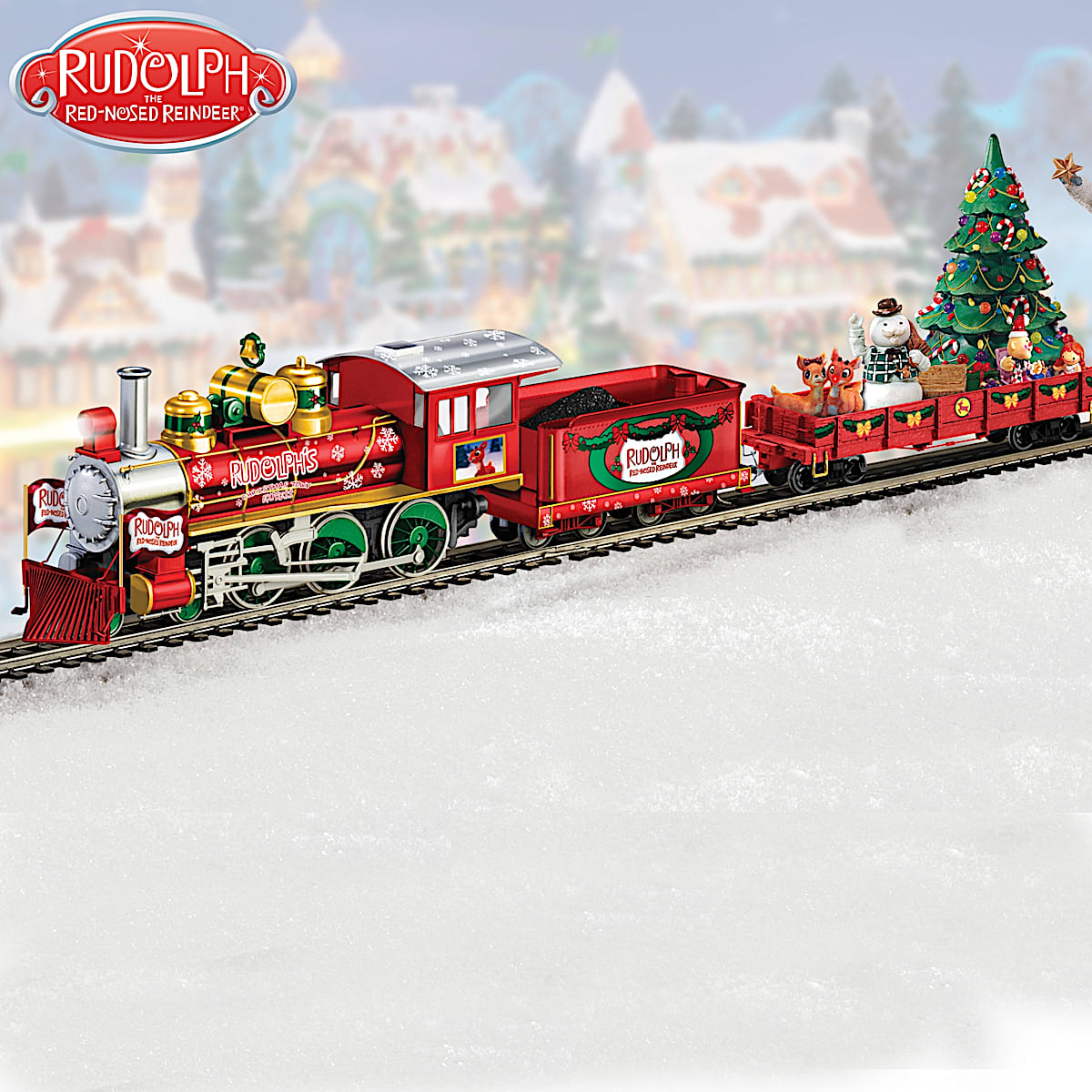 Rudolph train set sales