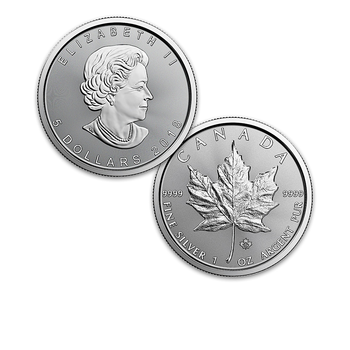 The Complete $5 Silver Maple Leaf 30th Anniversary Coin Collection With ...