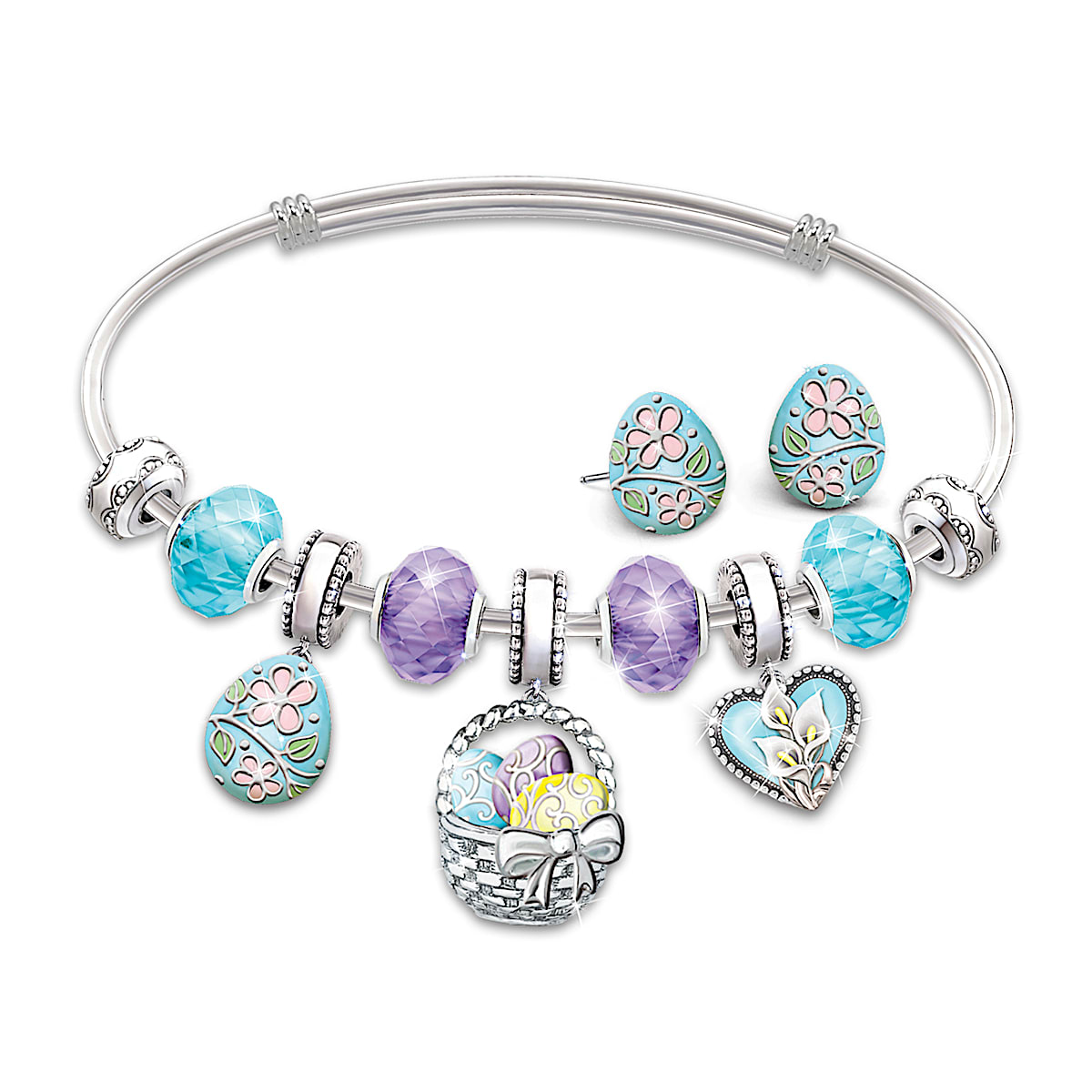Holiday Charm Bracelet Collection With Collector s Box