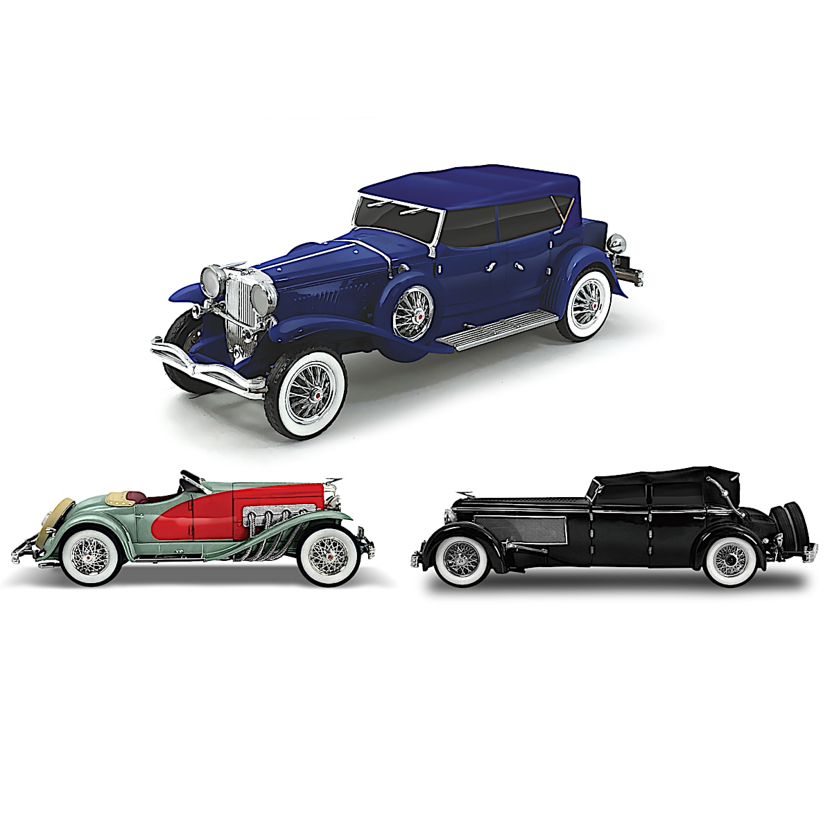 The Best In Show Duesenberg 1:24-Scale Sculpture Collection Featuring A ...
