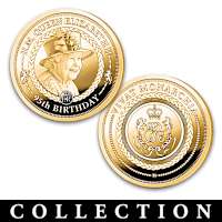コレクション old coin of queen elizabeth II Her Majesty Queen Elizabeth II Life & Legacy 24K Gold-Plated Proof