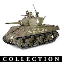 No135 1/32 SHERMAN TANK WWⅡ U.S. TANK 1:32-Scale Diecast Tank Collection Featuring Different Designs Of
