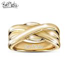 Bob Mackie Golden Radiance Ring