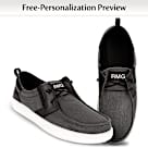 Monogrammed Men's Shoes
