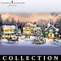 Thomas Kinkade Sounds Of The Season Village Collection
