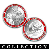 Canada's Achievements In Space Challenge Coin Collection