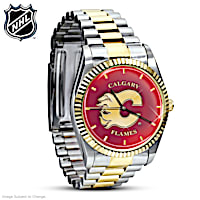 NHL&reg; Calgary Flames&reg; Men's Watch