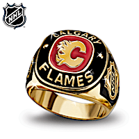 Calgary Flames NHL Hockey Team Ring Size 11