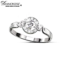 Love Comes Full Circle Diamonesk Ring