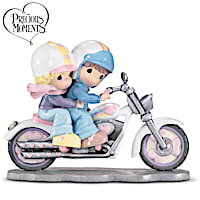 Precious Moments Two Hearts Two Wheels Figurine
