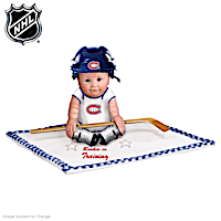 "Rookie In Training" Montreal Canadiens&reg; Baby Doll