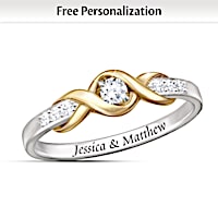 Infinite Love Personalized Diamond Ring