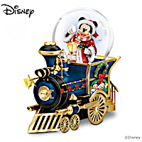 Disney Santa Mouse Is Comin' To Town Snowglobe