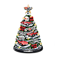 Corvette: Oh What Fun It Is To Drive Tabletop Christmas Tree