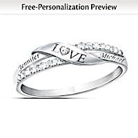 Personalised diamond ring new arrivals