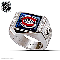 NHL® Montreal Canadiens® Logo Medallion Men's Ring