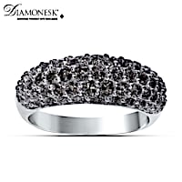 "Decadence" Diamonesk Statement Ring