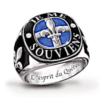 The Spirit Of Quebec Men's Ring