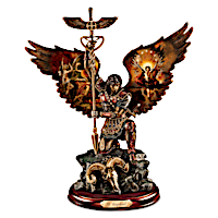 "St. Raphael: Merciful Healer" Cold-Cast Bronze Sculpture