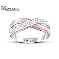 "Reflections Of Hope" Breast Cancer Support Diamonesk Ring