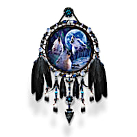 Wolf Songs Dreamcatcher Collector Plate