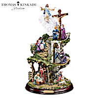 Thomas Kinkade "Life Of Christ" Masterpiece Sculpture