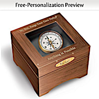 Son, Forge Your Path Personalized Keepsake Box 