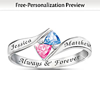 Love's Promise Personalized Ring
